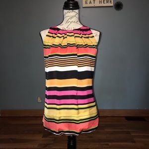 MAKE OFFER Multi-color sleeveless blouse